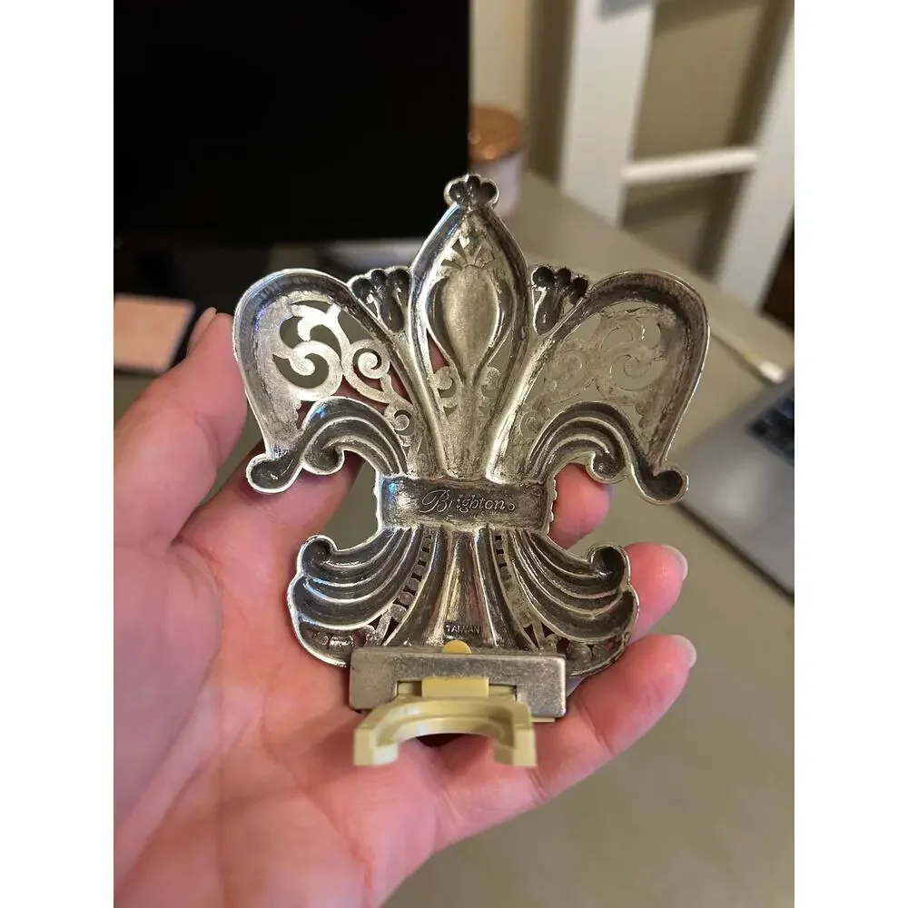 Brighton Night Light Cover Silver Tone